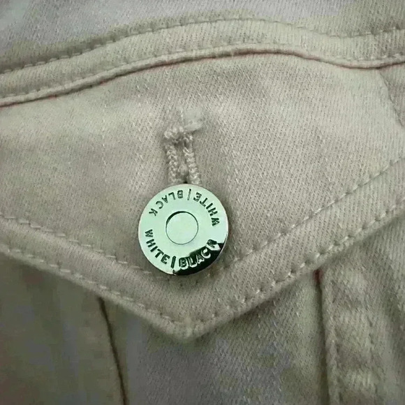 WHBM Outlet Pink Peplum Jacket-size 8 - Picture 7 of 9